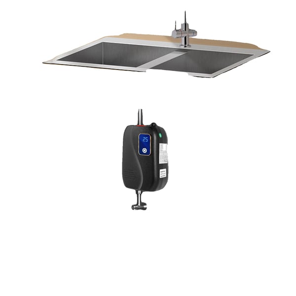 Øjeblikkelig varmtvandsbeholder, 3500W, vægmontering, vandtæt IPX4, 220V, 25-50℃