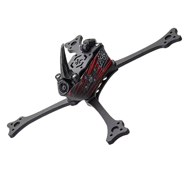 Racerramme, 195 mm akselafstand, kulfiber materiale, Anbefalet alder: 14 år+, Modelnummer: Wind5 Lite V2, KV1100 tekniske parametre