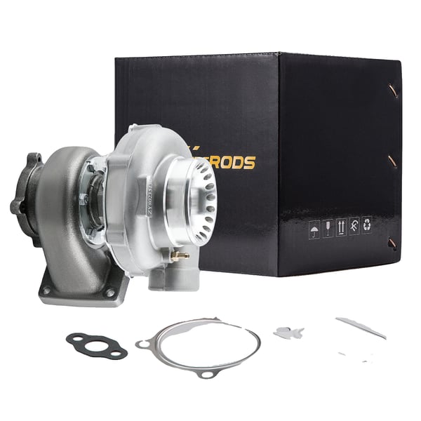 Turbocharger, Turbine A/R 0.63, Kompressor A/R 0.7, Vare længde 26 cm, Vare bredde 24 cm, Vare højde 23 cm
