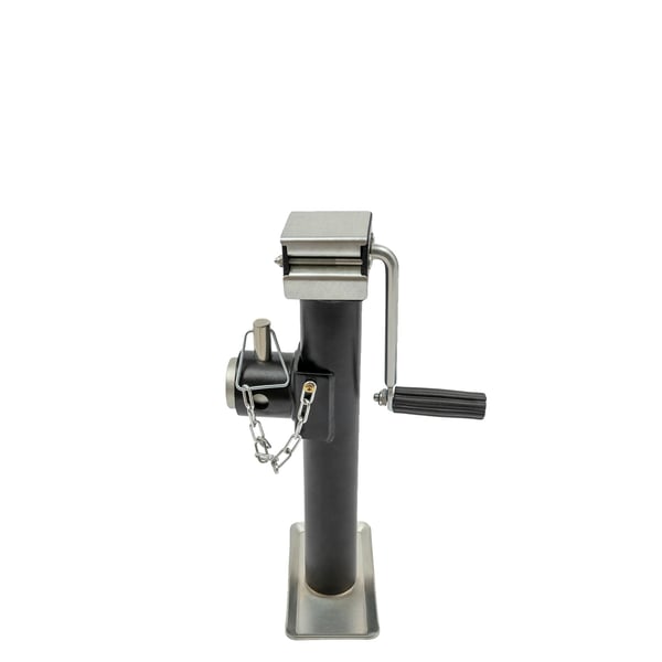 Trailer Jack, 1000Kg Belastningsevne, 42cm Total Højde, 26cm Løftehøjde, Manuel Betjening, Fritstående Monterings Type