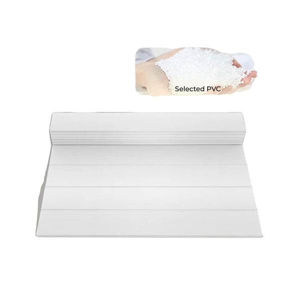 Badekar Dæksel, PVC Materiale, Dimensioner 170*75cm, Maksimal Belastning 5kg, Temperaturmodstand 80 ℃, Foldbart Design