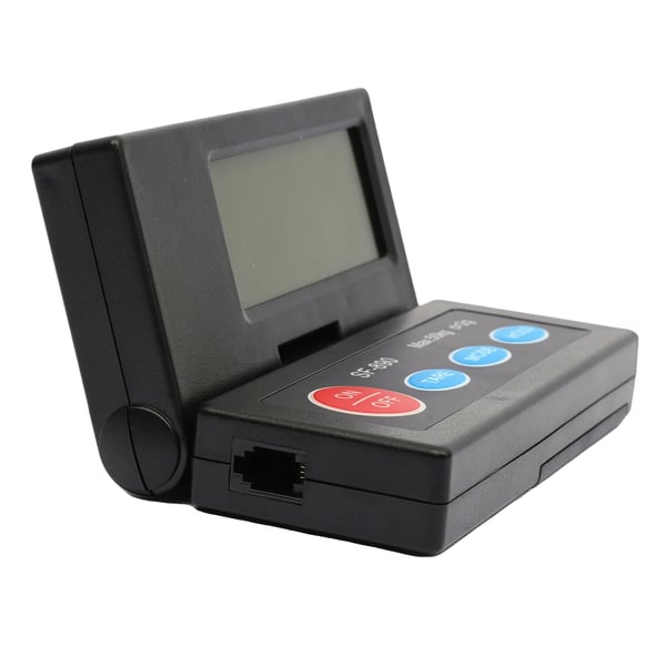 Digital platformvægt, maksimal vægt 50 kg, dimensioner 24,5x24,5x5 cm, nøjagtighed 1 g, letvægtsdesign, LCD-display