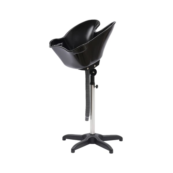 Hårvaskebassin, Justerbar Højde, Ergonomisk Design,sort