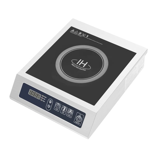 Induktionskogeplade, 3500W Effekt, 220V Spænding, 11 Varmeindstillinger, 60-300℃ Temperaturinterval, 75 kg Maksimal Belastning