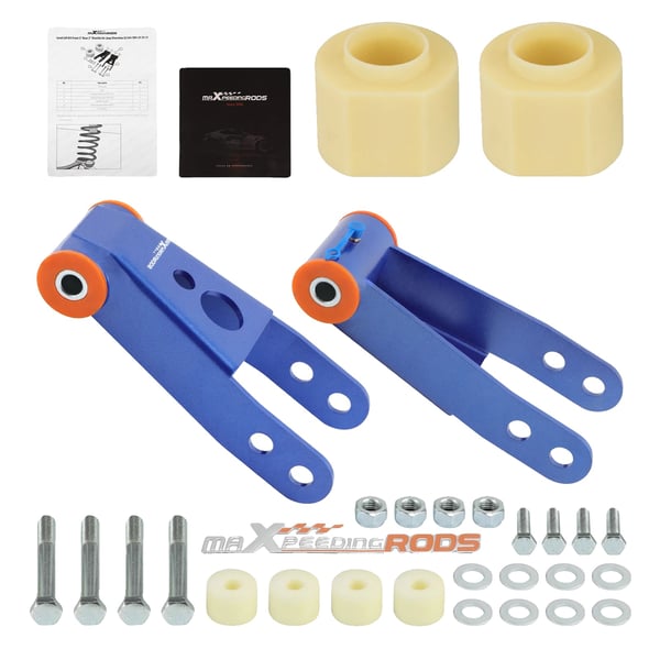 Lyftkit, 3 tum fram, 2 tum bak, Kompatibilitet: Jeep Cherokee XJ 1984-2001, Stålmaterial, Enkel installation