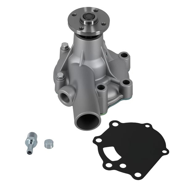 Vattenpump, Aluminium, 19,3 cm Längd, 10,5 cm Bredd, 9,4 cm Höjd, 500 g Vikt