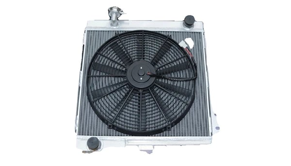 Kylare, Kärnstorlek 488 mm x 430 mm, Totalstorlek 560 mm x 540 mm, Inlopp/Utlopp Storlek 38 mm, 3 Rader, Kompatibilitet Fullstor SUV