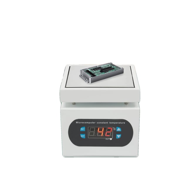 Elektrisk loddeplade, 350W, Spænding 220V, Maksimal temperatur 400℃, Opvarmningsområde 10x10cm, Strømkabel længde 1,5m