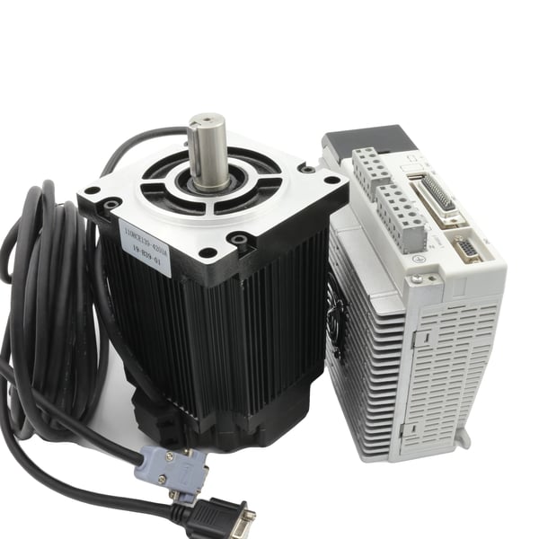 Lukket kredsløb Servo Motor, 221 mm Længde, 20 N·m Moment, AC150-240V Indgang, 6A Udgange Strøm, CE Certificeret