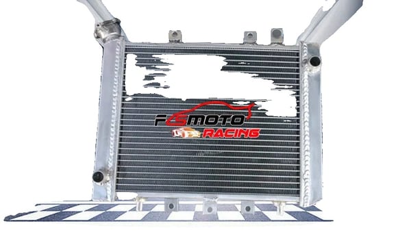 Radiator, Aluminiumkonstruktion, Skræddersyet Design, Høj Termisk Ledningsevne, Kompatibel med KAWASAKI 4X4i KVF BRUTE FORCE 750, Letvægts
