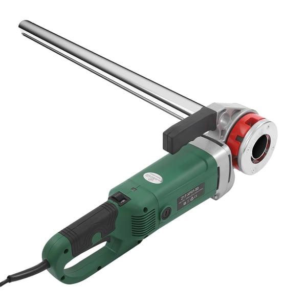 Sähkökierteityskone, 2300W teho, yhteensopivat putkikoot 2"-1/2", tyhjönopeus 26 rpm, soveltuva putken halkaisija 20,9 mm - 59,6 mm