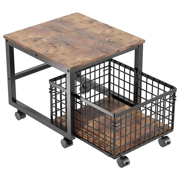 Mini Jääkaappiteline, Metallirunko, Maksimi Kuormitus 90 kg, Lukittavat Pyörät, Monikäyttöinen, Vankka Rakenne