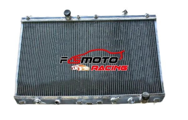 Aluminiumkøler, Passer til Mellemstor Sedan 1997-2001, 5S-FE 2.2L 4cyl, Frontplacering, OEM 1909, Holdbar Konstruktion
