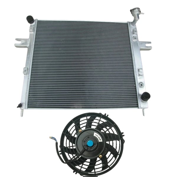 Radiator, Aluminium, Kerne Størrelse 21.5" × 23.2" × 1.6", Kompatibilitet JEEP GRAND CHEROKEE WJ/WG 4.7L V8 (1999-2005), Øget Kølekapacitet 30% Radiator, Aluminium, Kerne Størrelse 21.5" × 23.2" × 1.6", Kompatibilitet JEEP GRAND CHEROKEE WJ/WG 4.7L V8 (1999-2005), Øget Kølekapacitet 30%