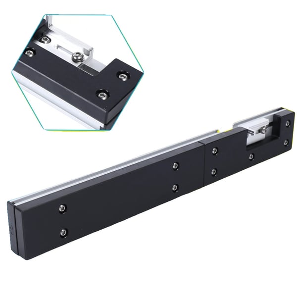 Mortise og Tenon Værktøj, Aluminiumlegering, 45*6*3cm, Kompatibel med bordsave, Sorte og Sølv muligheder, Samling kræves