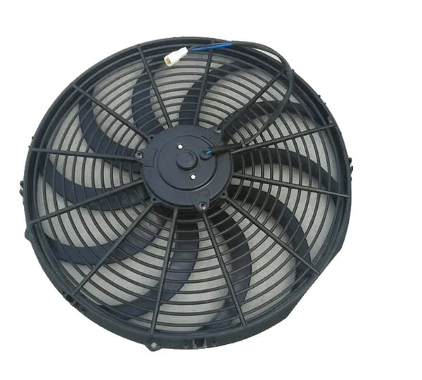 Køleventilator, 16 Tommer, 12V, 120W, Universel Pasform, Slank Design