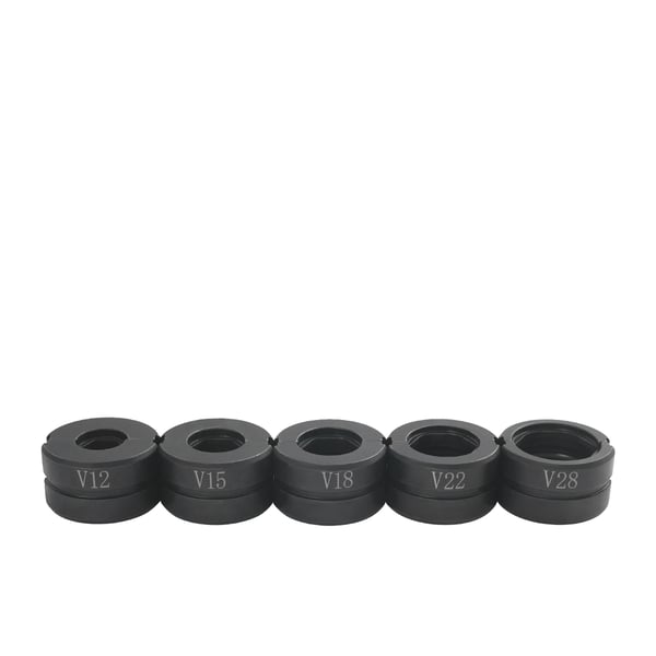 Tryk kæber sæt, 12mm størrelse, 15mm størrelse, 18mm størrelse, 22mm størrelse, 28mm størrelse