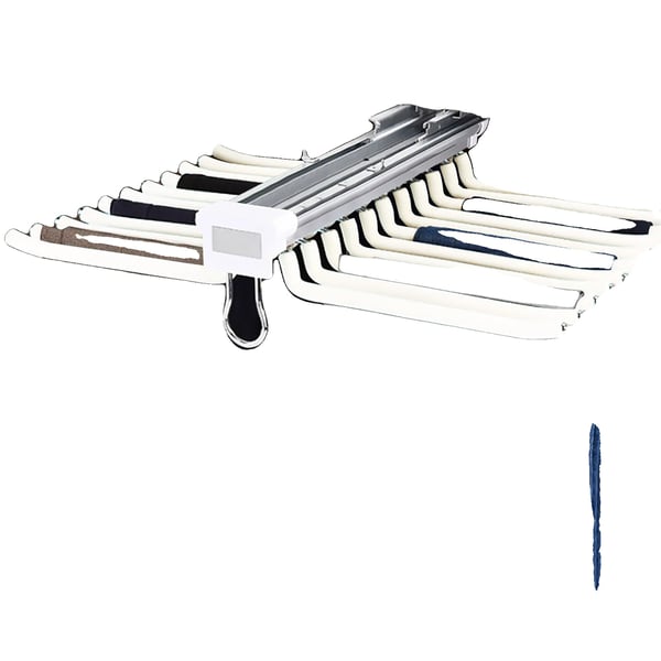 Pant Organizer, Aluminiumlegering Ramme, Holder op til 15 kg, Dimensioner 58,8 cm x 45,8 cm, Egnet til Bukser, Multi-formål Anvendelse