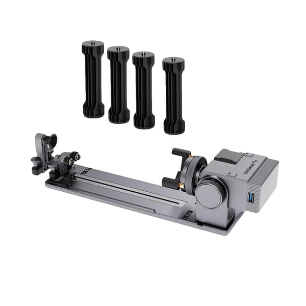 Rotary Chuck, Justerbar Akse, Kompatibel med Lasergravører,ATOMSTACK R8