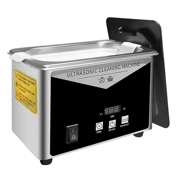 Ultralydsrenser, 40 kHz, 0,8L kapacitet, 35W effekt, LED-display, 150 x 85 x 65 mm tankstørrelse