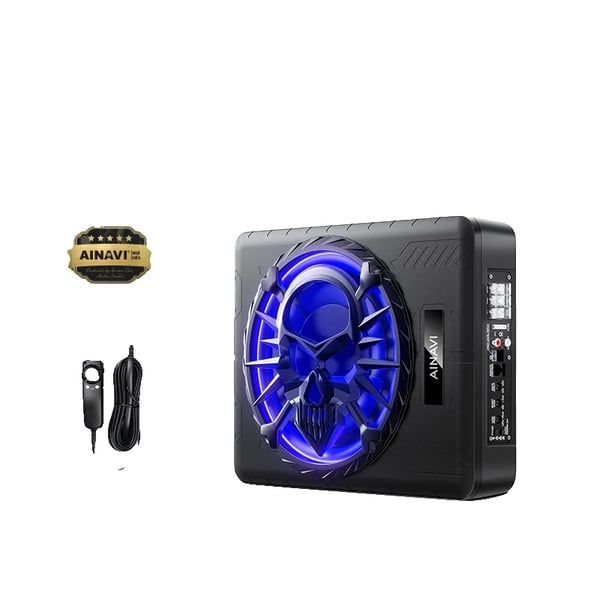 Bil Subwoofer, Indbygget Forstærker, LED Ambient Belysning,SW-10 Subwoofer