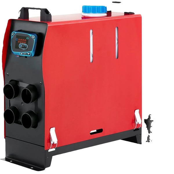 Diesel Luftvarmer, 5KW Effekt, 12V Spænding, 5L Tankkapacitet, -40°C til +50°C Temperaturinterval, Fjernbetjening Rækkevidde 30 m