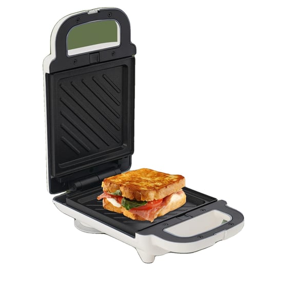 Sähkösandwich-grilli, 650W Teho, 220-240V Jännite, Mitat 24cm x 15cm x 9.5cm, Tarttumaton Pinnoite, Paistoaika 3-5 Minuuttia
