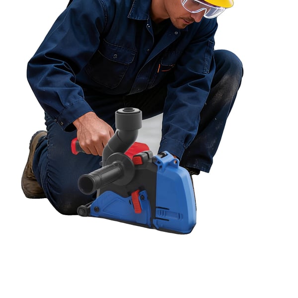 Skæredustskærm, Materiale: PA6-GF30, Produktstørrelse: 19,5 x 11,5 cm, Kompatible vinkelsliber størrelser: 125 mm, 150 mm, Maksimal skærebredde: 40 mm