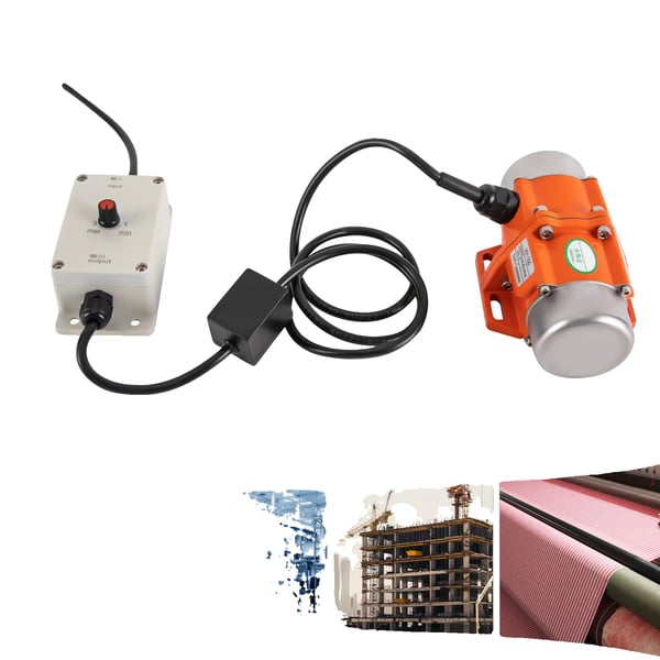 Vibraattorin moottori, 100W, 220V, 3000 RPM, 0.45A, alumiiniseos