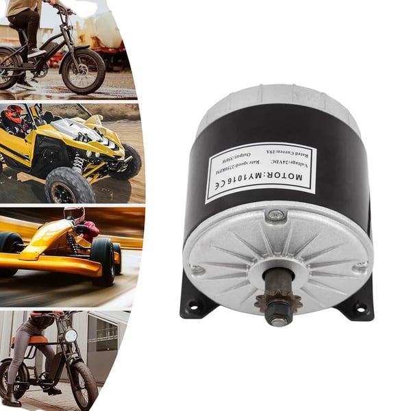 Elektrisk motor, 350 W, 2750 RPM, fuld kobbervikling, maksimalt drejningsmoment, støjniveau under 55 dB