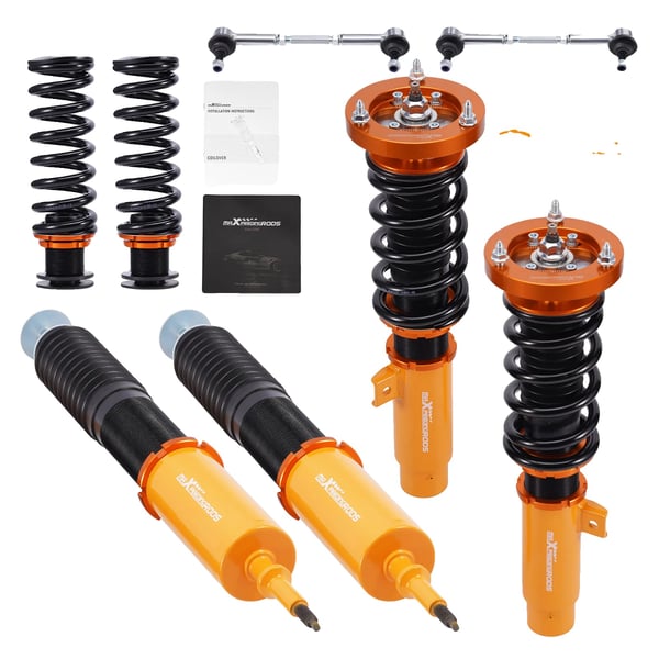 Coilover affjedringskit, Højstyrkestål, Samlet højdejustering: 40-70mm, Kompatibilitet: Luksus kompakt sedan E90 E92, Dæmpningstype: Justerbar