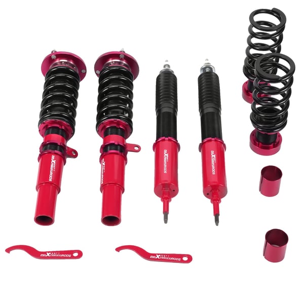Coilover affjedringskit, stål konstruktion, justerbar køre højde, kompatibel med BMW 3-Serie E90 E91, forbedret håndteringsydelse