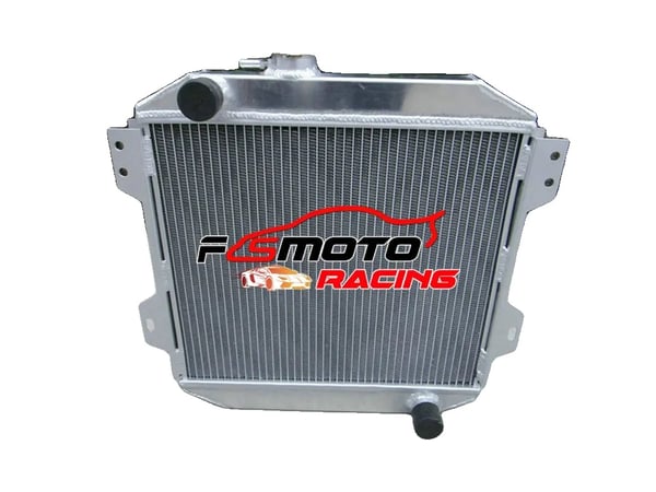 Radiator, Legeret Aluminium, Frontplacering, Kompatibel med Ford Capri MK1/MK2/MK3, Escort RS1600, Forbedret Køleeffektivitet