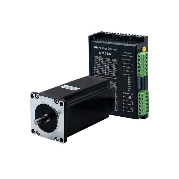 Steppermotor, 3Nm Moment, DM556 Hybrid Step Driver, 8mm