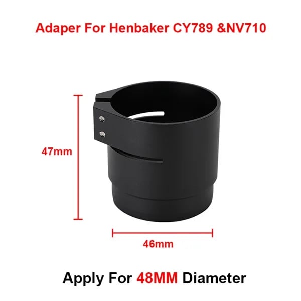 Fästeadapter, Kompatibel med Henbaker CY789, Lätt och Hållbar,CY789 Adapter 48MM