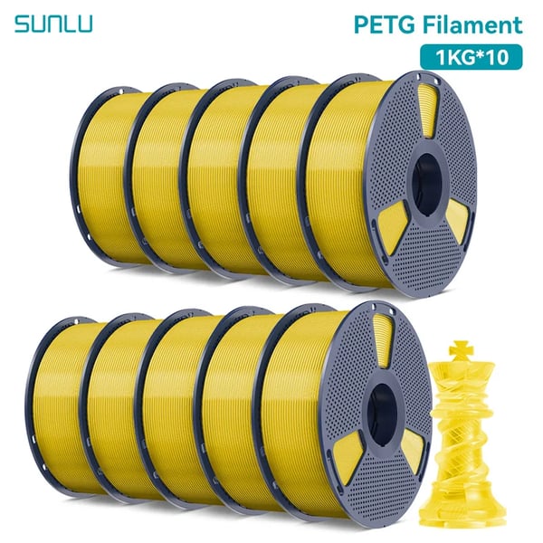 3D-printer filament, høj styrke, sejhed,Klar Gul