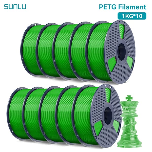3D-printer filament, høj styrke, sejhed,Klar Grøn