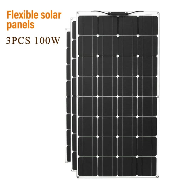 Solpanel, Fleksibelt Design, Høj Konverteringseffektivitet,300w solpanel