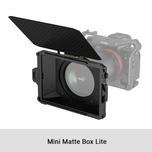 Matte Box, Säädettävät Liput, Nopea Vapautusmekanismi,Mini Matte Box Lite