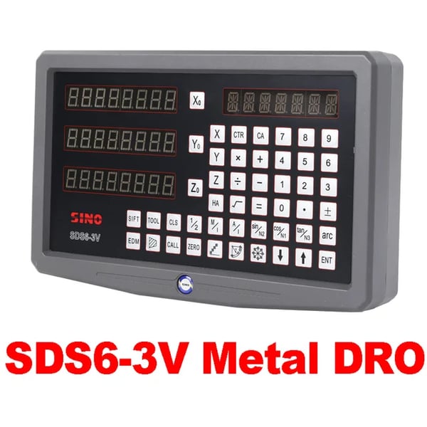 Digitalt Aflæsningssystem, Metal Display, 3 Akse Kompatibilitet,Én stykke display