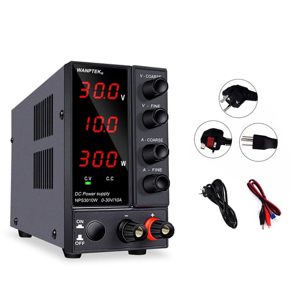 Strømforsyning, Justerbar Spænding, Digital Skærm,NPS3010W-3 30V10A