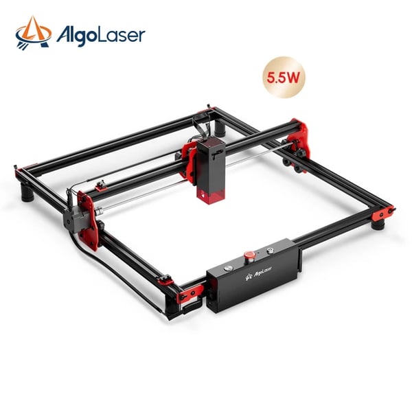 Lasergravyr, 400mm x 400mm Gravyrområde, Helt i Metallkonstruktion,GÖR DET SJÄLV-KIT 5W