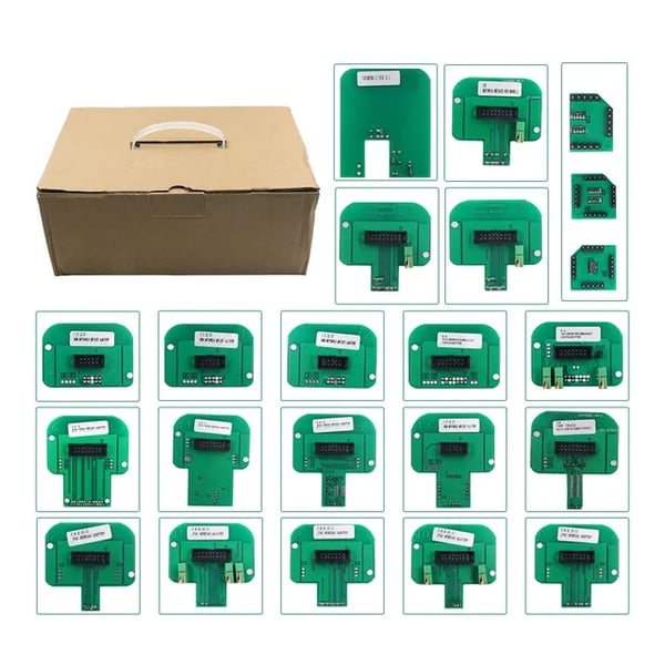 BDM Ram, 22PCS Adaptorer, LED Integration,22PCS Adaptrar