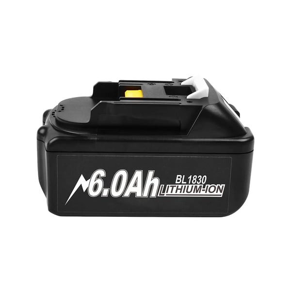 Vaihtoakku, 6000 mAh litiumioni, laaja yhteensopivuus, 6,0 Ah akku