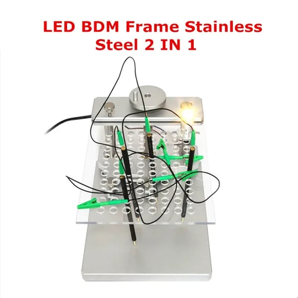 BDM Ram, Inkluderar 22 st Adaptorer, För ECU Programmering,Metall LED BDM RAM