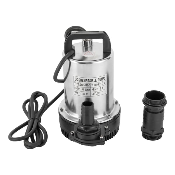 Upotuspumppu, 160W Teho, 8m Nostokorkeus,12V, EU