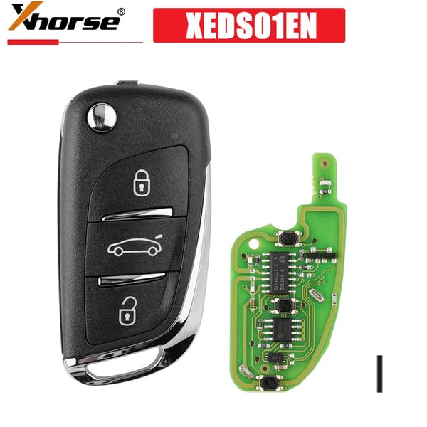 Xhorse Fjärrnyckel, Super Chip-teknik, Integrerat kretskort>,XEDS01FI