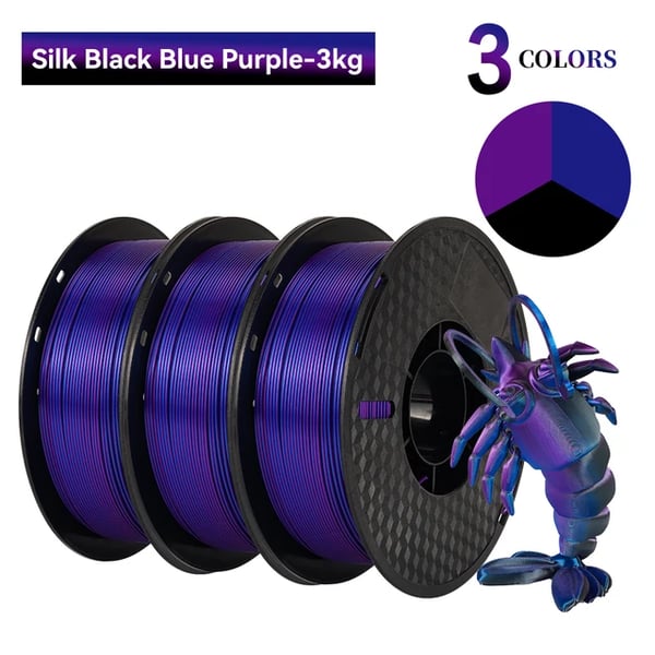 3D Print Filament, PLA Material, 1 kg Spole,I-3KG