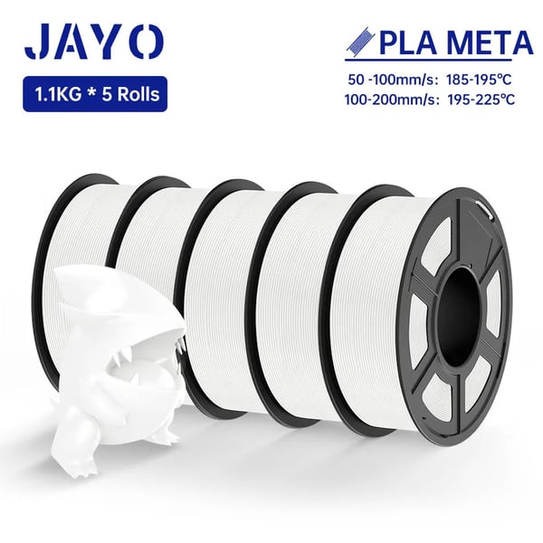 PLA 3D-printer filament, 1,75 mm diameter, +-0,02 mm tolerance, holdbarhed,PLAMT Hvid
