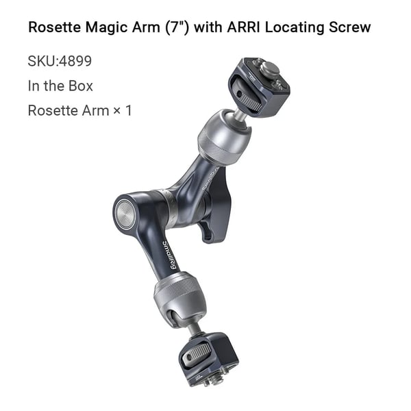 Rosette Taikakäsi, Säädettävä Lukitusmekanismi, Yhteensopivuus Kaikkien Kanssa,7 tuumaa 4899